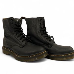 Dr. Martens Black Leather Women’s Boots